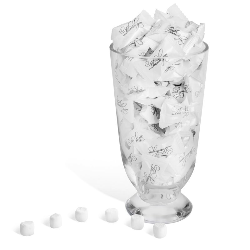 Candy Envy - Modern Thank You Buttermints - 13 oz. Bag - Approximately 100 Individually Wrapped Candy Mints - Reception Desk - Image 4